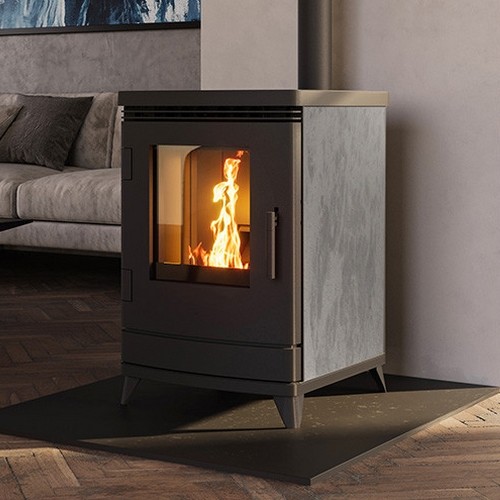 NORDIC FIRE FINN MET SPEKSTEEN 6KW