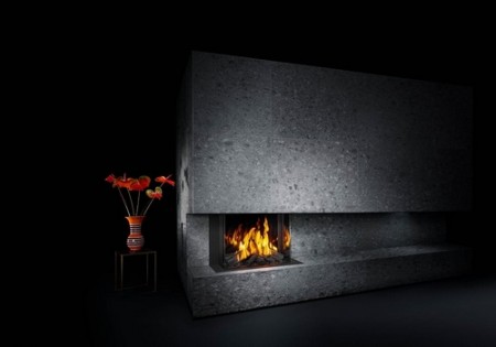 Barbas Gas Fire Panorama 70-55