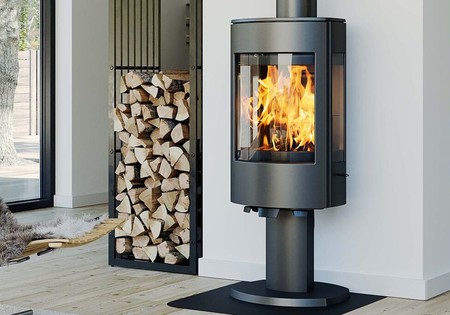 Dovre Astro 4CB/P met voet houtkachel